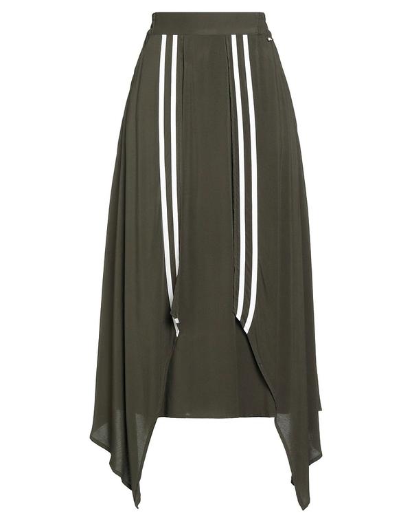 リュージョー レディース ボトムスカート LIU JO ロングスカート Military Green グリーン