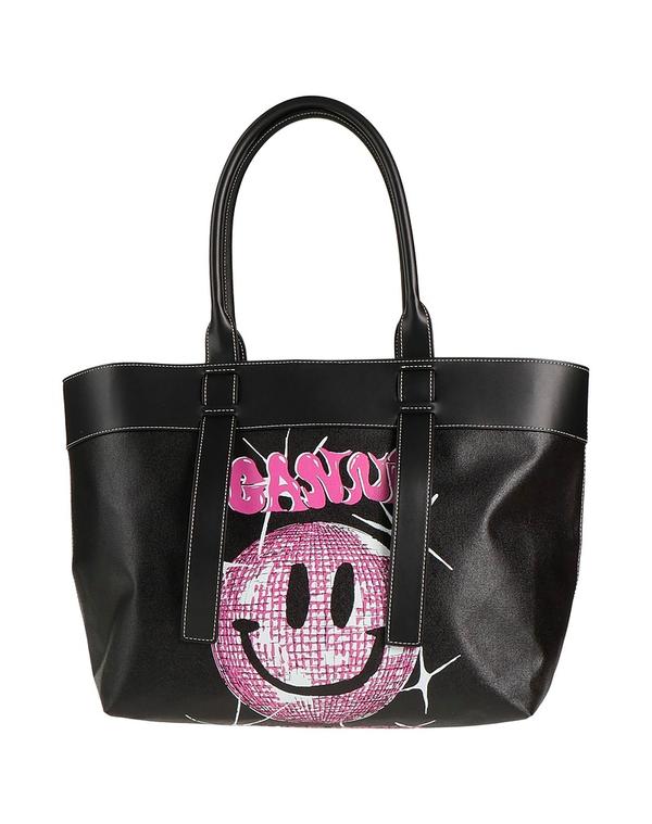 ガニー レディース バッグ GANNI ハンドバッグ Black ブラック|ReVida 店