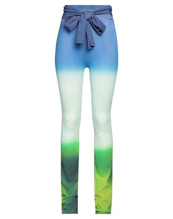 オフ-ホワイト レディース ボトムス カジュアルパンツ OFF-WHITE ワイドパンツ Blue ブルー｜ReVida 店