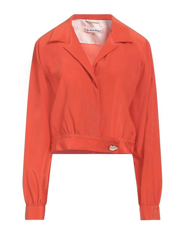 サルテペッテゴーレディース トップス シャツ LE SARTE PETTEGOLE 無地シャツ＆ブラウス Orange オレンジ