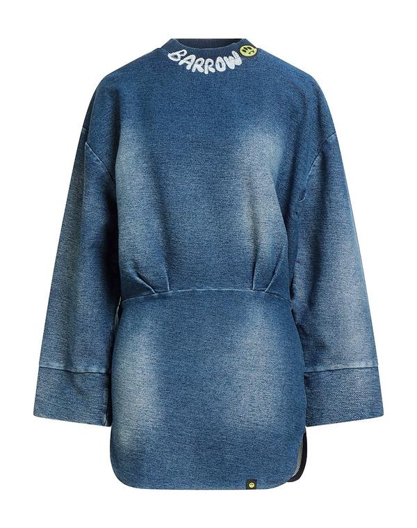 バロー レディース トップス ワンピース BARROW ミニワンピース・ドレス Blue ブルー