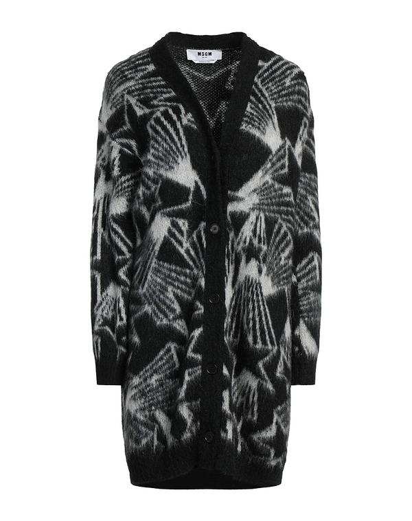 エムエスジイエム レディース アウター カーディガン MSGM カーディガン Black ブラック