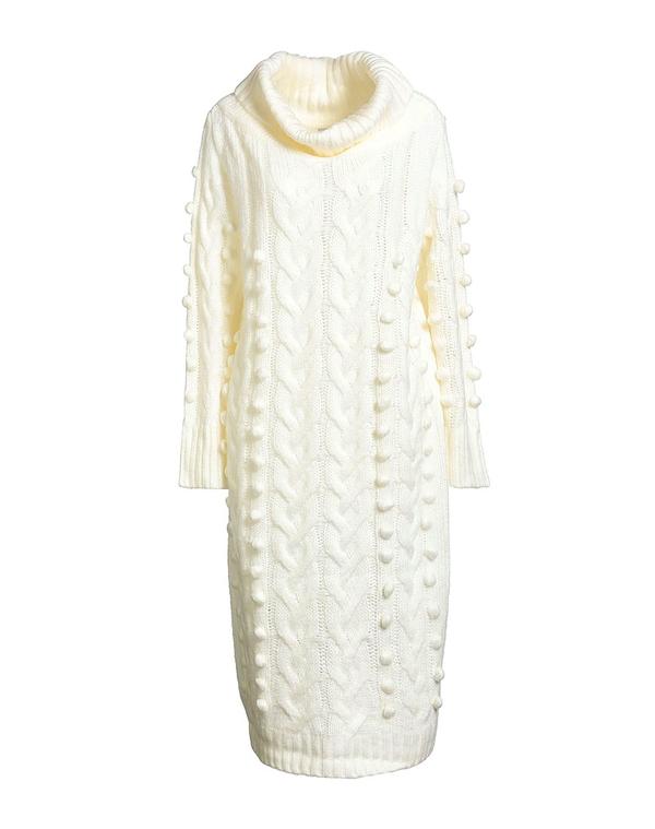ファーム レディース トップス ワンピース FARM RIO ひざ丈ワンピース Off White オフホワイト