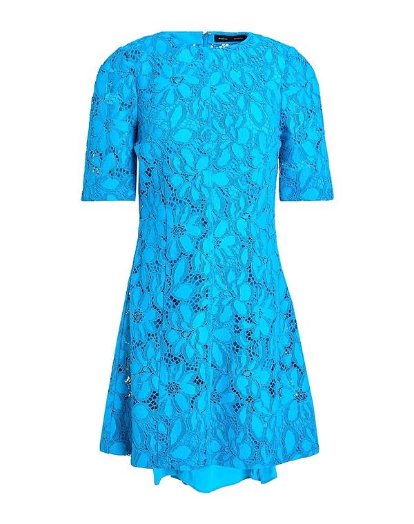 プロエンザショラー レディース トップス ワンピース PROENZA SCHOULER ミニワンピース・ドレス Turquoise Blue ブルー