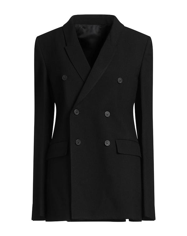 リックオウエンス レディース アウター ジャケット・ブルゾン RICK OWENS テーラードジャケット Black ブラック