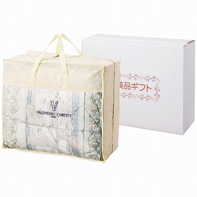 15%ポイントUP/ヴァレンティノ・クリスティ−/羽毛布団バッグ入|レインボーやまむら