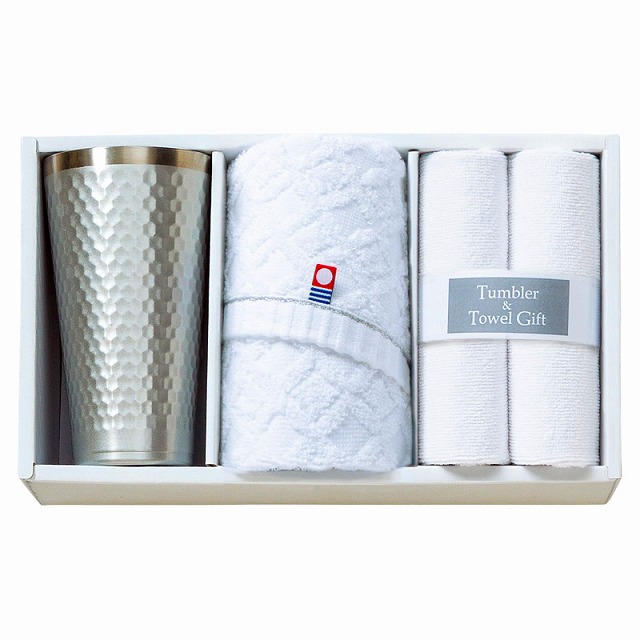 20%ポイントUP／タンブラー&今治産タオルセット