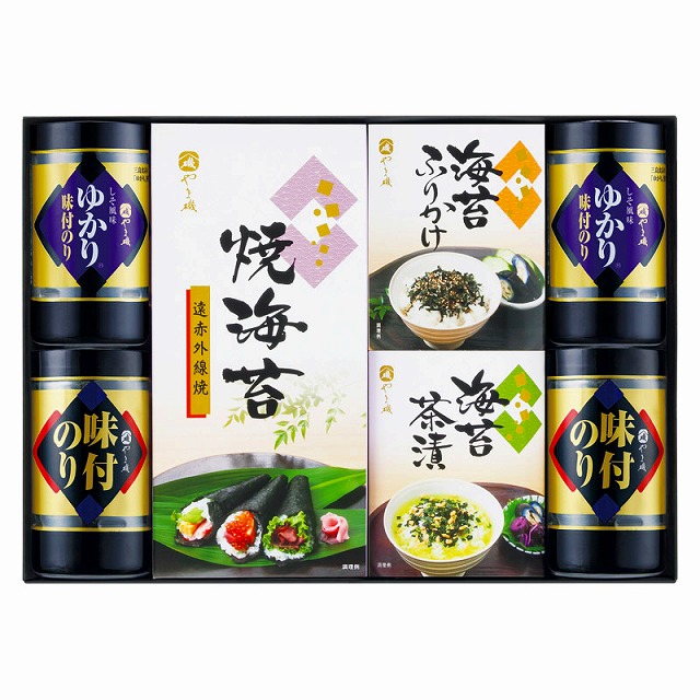 20%ポイントUP／やま磯味のり卓上バラエティセット