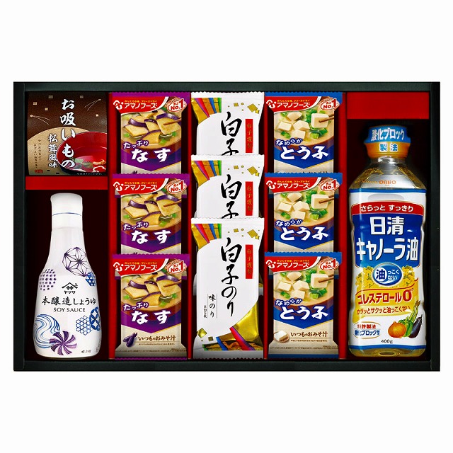 ／アマノフーズ&ヤマサ鮮度しょうゆ詰合せ