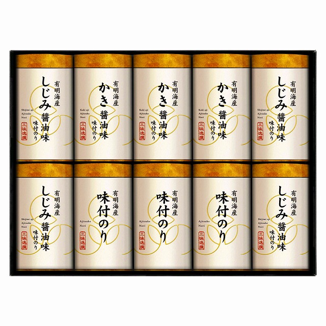 ／三味逸選 こだわり味付海苔詰合せ