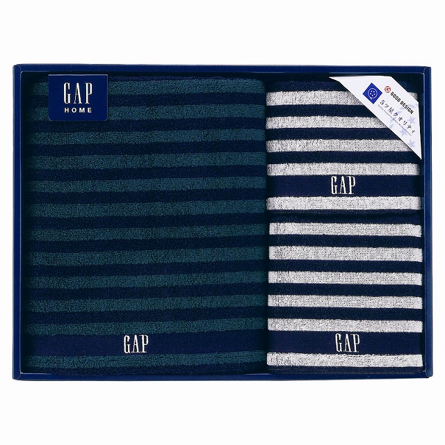 ●GAP HOME／NEW ボーダーギフト／タオルセット