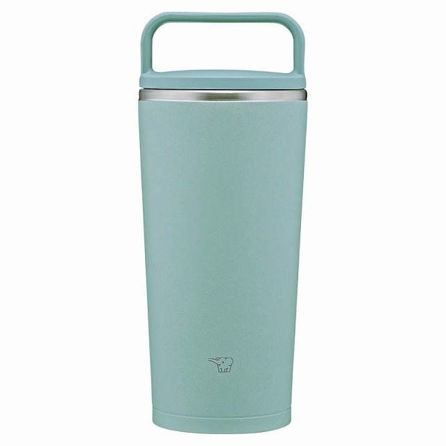 15%尖んがりUP／●象印／ステンレスキャリータンブラー300ml●色合い／アッシュグリーン