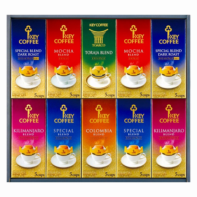 10%ポイントUP／●キーコーヒー／ドリップオンギフト