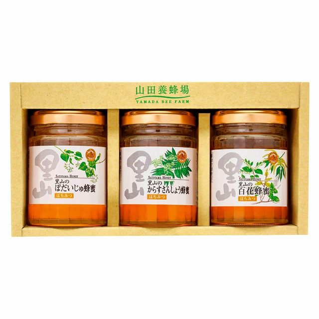 10%ポイントUP／●山田養蜂場／国産蜂蜜3本セット