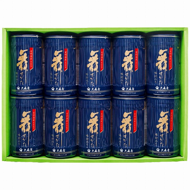 10%ポイントUP／●／大森屋●／舞すがた味のり卓上詰合せ NA-50G