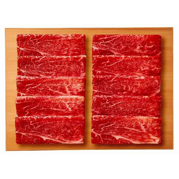 15%ポイントUP／総本家　肉の大橋亭　近江牛　カタ　すき焼き用（３５０┣ｇ┫）／北海道、離島はお届け出来ません。｜レインボーやまむら