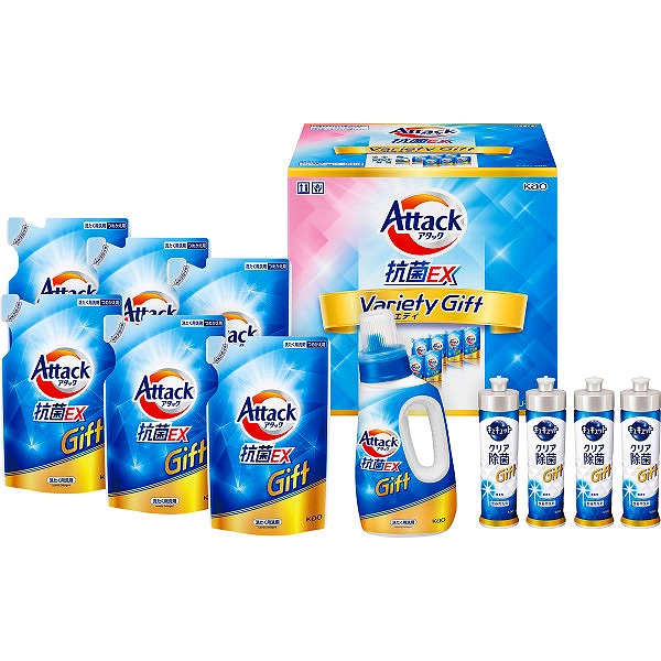10%ポイントUP／アタック 花王 花王　アタック抗菌ＥＸバラエティギフト