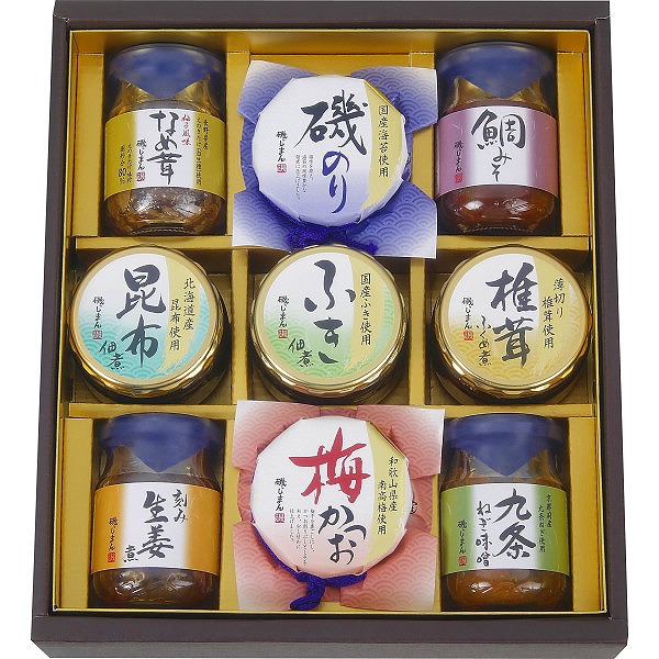 10%ポイントUP／磯じまん　ご飯のお供瓶詰セット