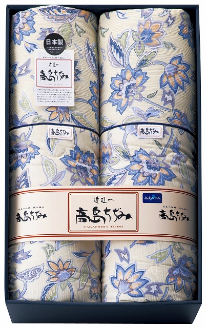 20%ポイントUP／高島ちぢみ●／清涼 肌布団2P｜レインボーやまむら