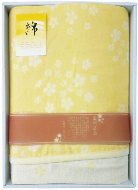 20%ポイントUP／泉州逸品●／二重織ガーゼケット 8,954円