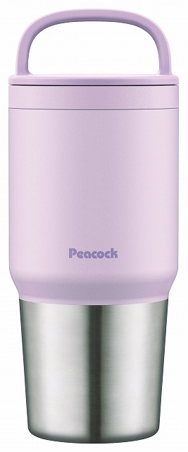 20%ポイントUP／ピーコック●／スクリューマグボトル600ml●／ライラック