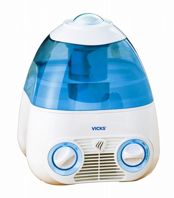 10%ポイントUP／ヴィックス／気化式加湿器（星のプロジェクター付）
