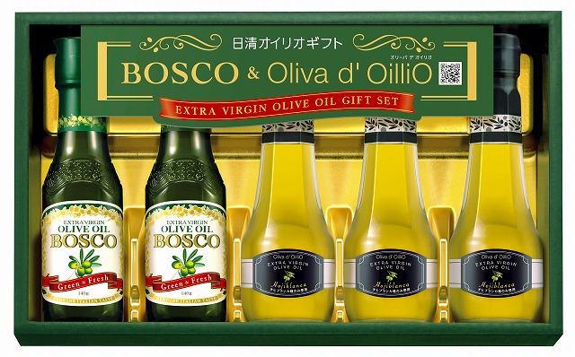 10%ポイントUP／日清オイリオ／ボスコ&オリーバデオイリオEXVオリーブオイルギフト