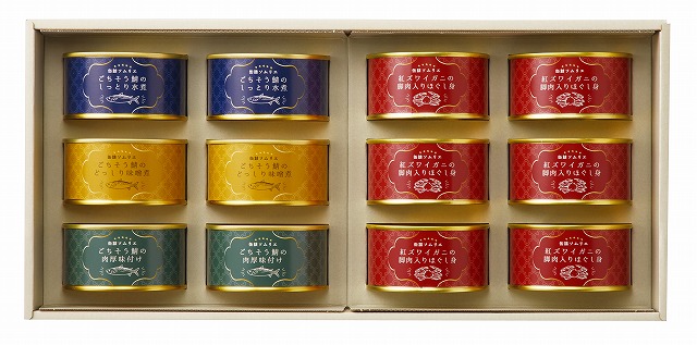 10%ポイントUP／缶詰ソムリエ／サバ缶と紅ズワイガニ缶詰アソートB