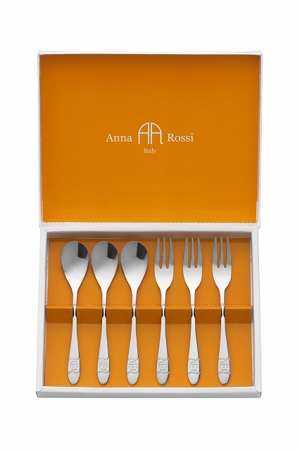 【taka】  スプーン＆フォーク 6本セット みよし漆器本舗 天然木製 波型 スプーン&フォーク 6本 セット おしゃれ