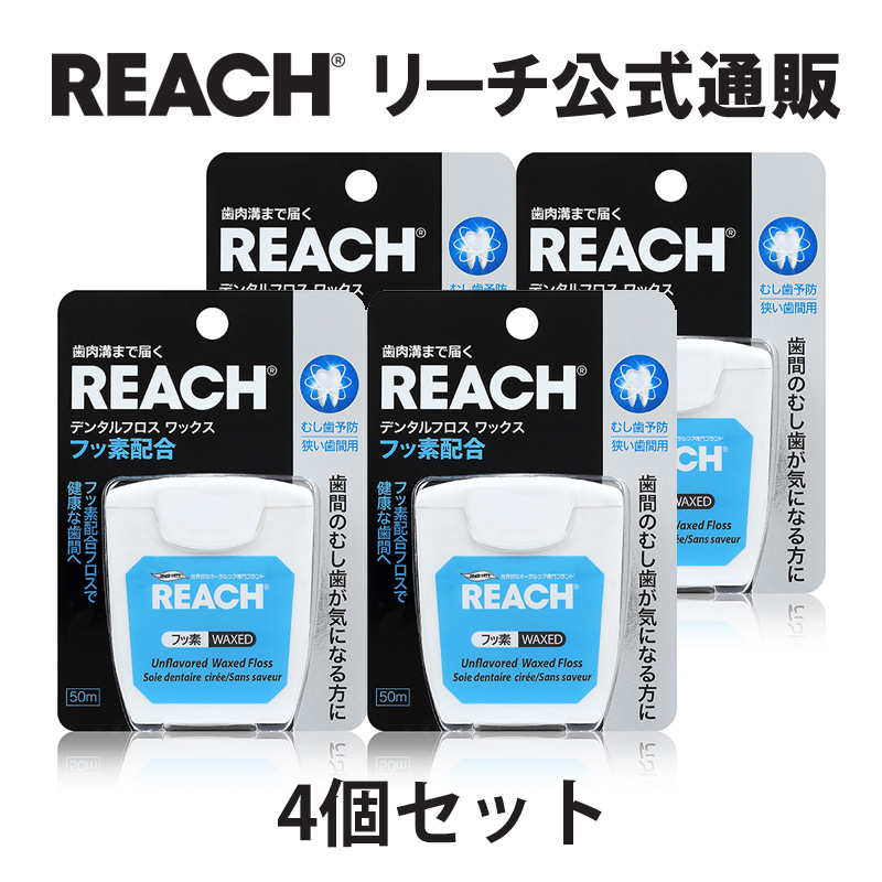 取寄商品 REACHリーチイージーフロッサーと取り替え用フロスヘッド