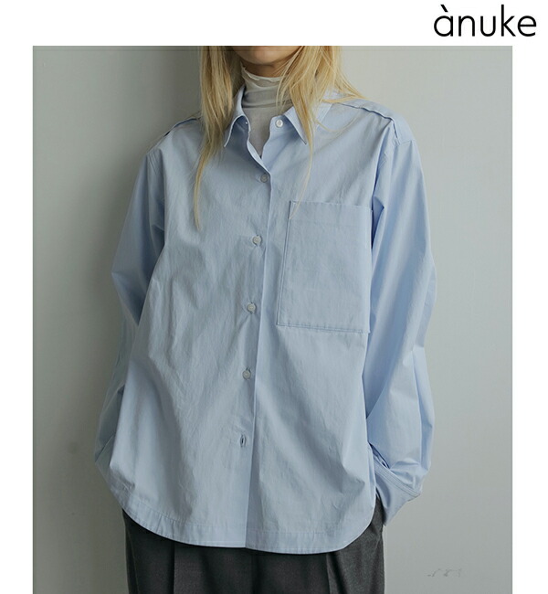 楽天市場】anuke アンヌーク ハイカウント オーバー シャツ Highcount