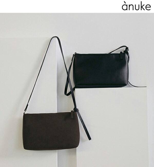 【予約商品】anuke アンヌーク Ecoleather Hand Bag 62621025 10月末～11月末入荷予定 後払い決済利用不可 2026winter 2026冬 新作 キャンセル返品不可｜セレクトショップreal