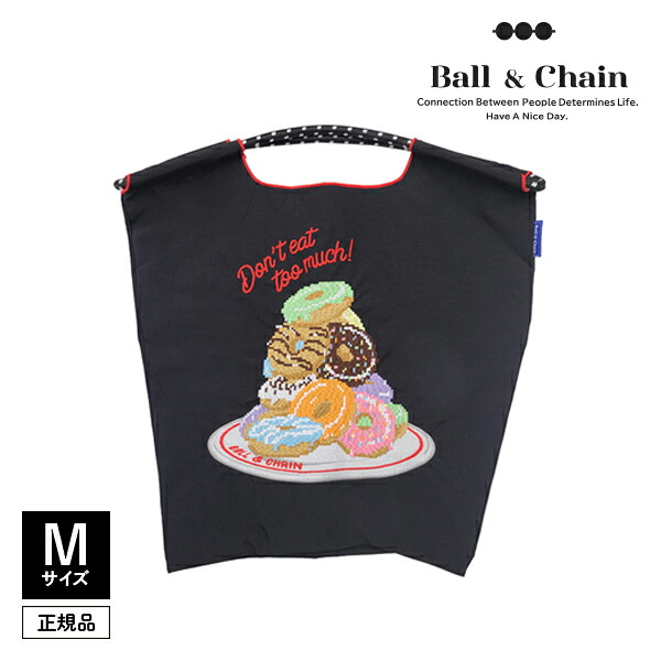 【即日発送(火曜除く)】【正規品保証】【検品後発送】Ball&Chain ボールアンドチェーン Pixel Donuts 301060 Mサイズ バッグ エコバッグ ショッピングバッグ 正規販売店 正規品 キャンセル返品不可