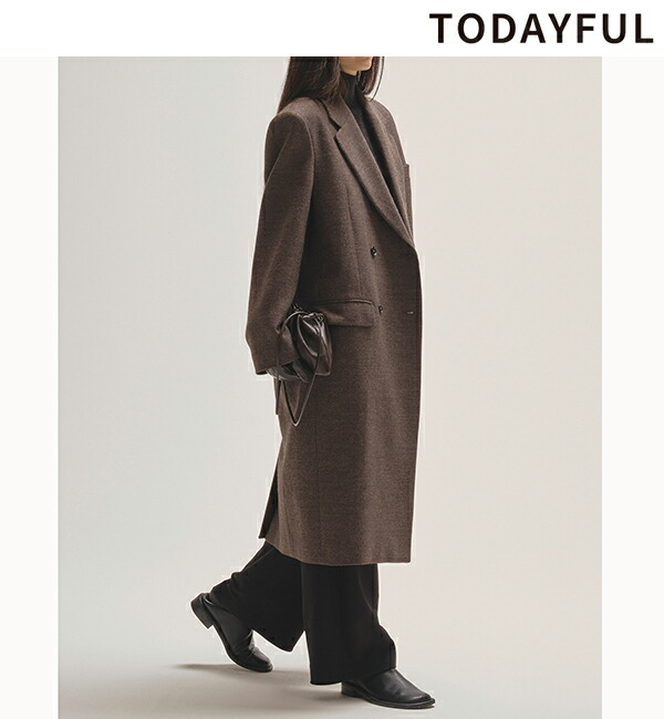 楽天市場】【s30】トゥデイフル TODAYFUL サテンツイルコート Satin