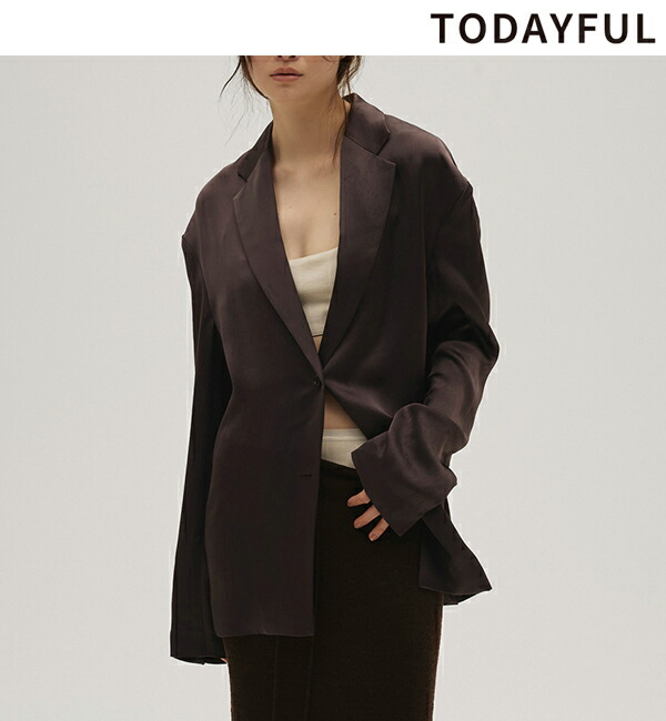 楽天市場】【予約】TODAYFUL トゥデイフル Heather Over Jacket ☆ 24