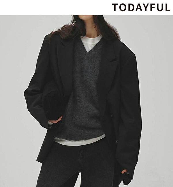 【取って置く商いもの】TODAYFUL トゥデイフル  Twill Double Jacket 12620103 8月末～9月末入荷予定を組む 後ばらい決済当て嵌める不可 2026Prefall 2026秋冬 新作 とり止める返品不可