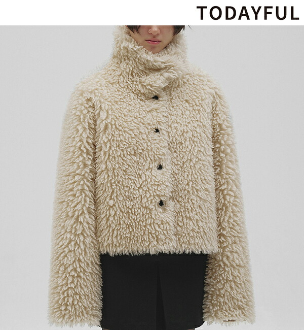 【取っておく商いもの】TODAYFUL トゥデイフル  Fur Short Coat 12620006 11月末～12月末入荷予定を組む 後ばらい決済受け入れる不可 2026winter 2026冬 新作 取りやめる返品不可