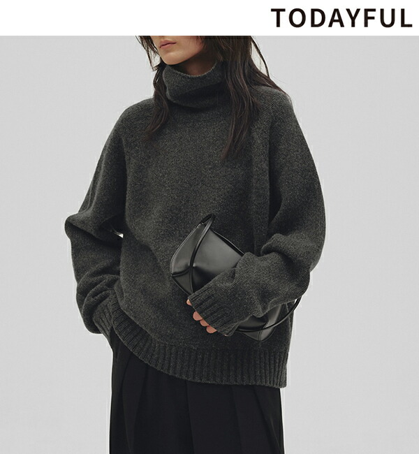 【尖んがり5% 今日このごろ6/7(日)までTODAYFUL 取っておく 】【取っておく商いもの】TODAYFUL トゥデイフル  Wool 100% Turtle Knit 12620521 12月中～1月中入荷予定を組む 信用販売決済当てはめる不可 2026winter 2026冬 新作 とり止める返品不可