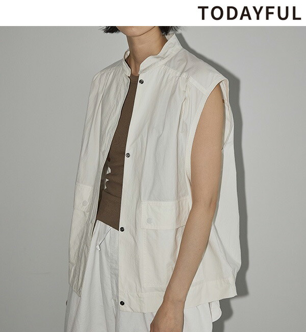 美品⭐TODAYFUL 2024SS ミックスヤーンコンパクトニットベスト 現行 楽天市場】【即日出荷】TODAYFUL トゥデイフル Mixyarn Compact