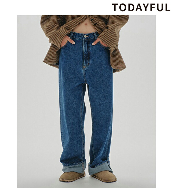 TODAYFUL Cary's Denim ブルー TODAYFUL(トゥデイフル) / Life's online store（ライフズ