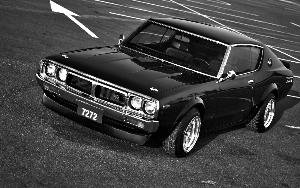 楽天市場】絵画風 壁紙ポスター (はがせるシール式) 日産 スカイライン