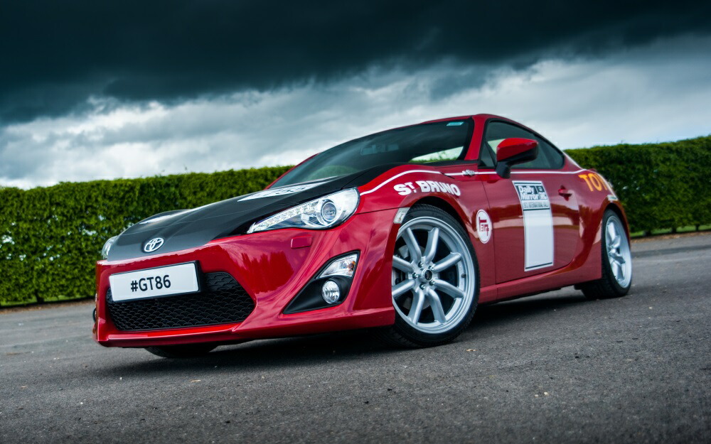 楽天市場】絵画風 壁紙ポスター (はがせるシール式) トヨタ GT86