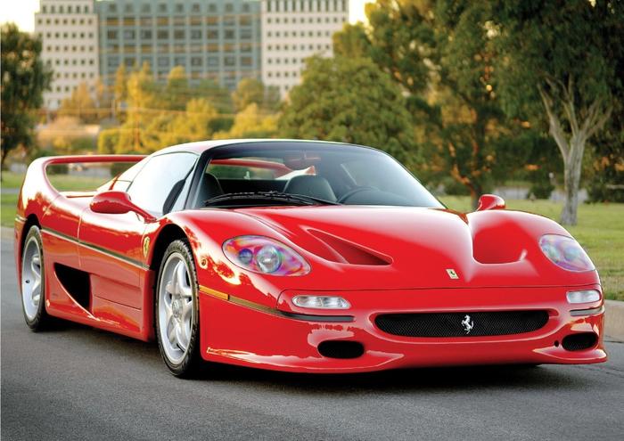 楽天市場】フェラーリF50 ポスター 軽量アルミ製フィット
