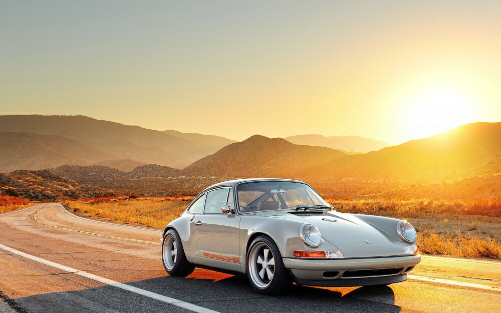 楽天市場 絵画風 壁紙ポスター はがせるシール式 ポルシェ 911 Singer Porsche 901型 11年 夕陽 キャラクロ P901 011w2 ワイド版 603mm 376mm 建築用壁紙 耐候性塗料 インテリア レアルインターショップ