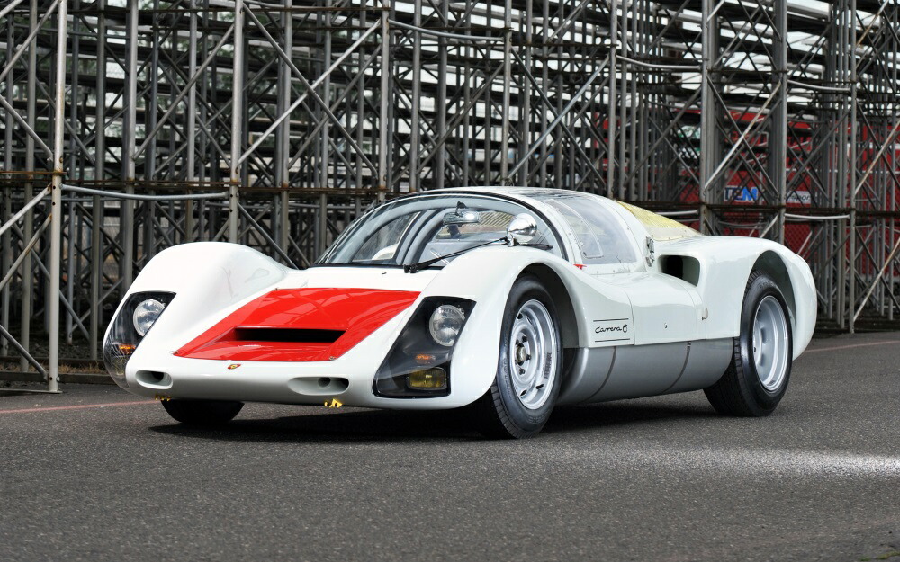絵画風 壁紙ポスター (はがせるシール式) ポルシェ 906 カレラ6 Kurzheckクーペ レースカー 1966年 キャラクロ P906-001W1 (ワイド版 921mm×576mm) <日本製> ウォールステッカー お風呂ポスター