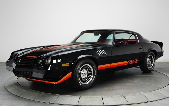 絵画風 壁紙ポスター (はがせるシール式) シボレー カマロ Z28 2代目中期 5.0L V8 1978年 剥がせる壁紙 貼ってはがせる壁紙 おすすめ 癒し キャラクロ CCMR-010W1 (ワイド版 921mm×576mm) <日本製> ウォールステッカー お風呂ポスター
