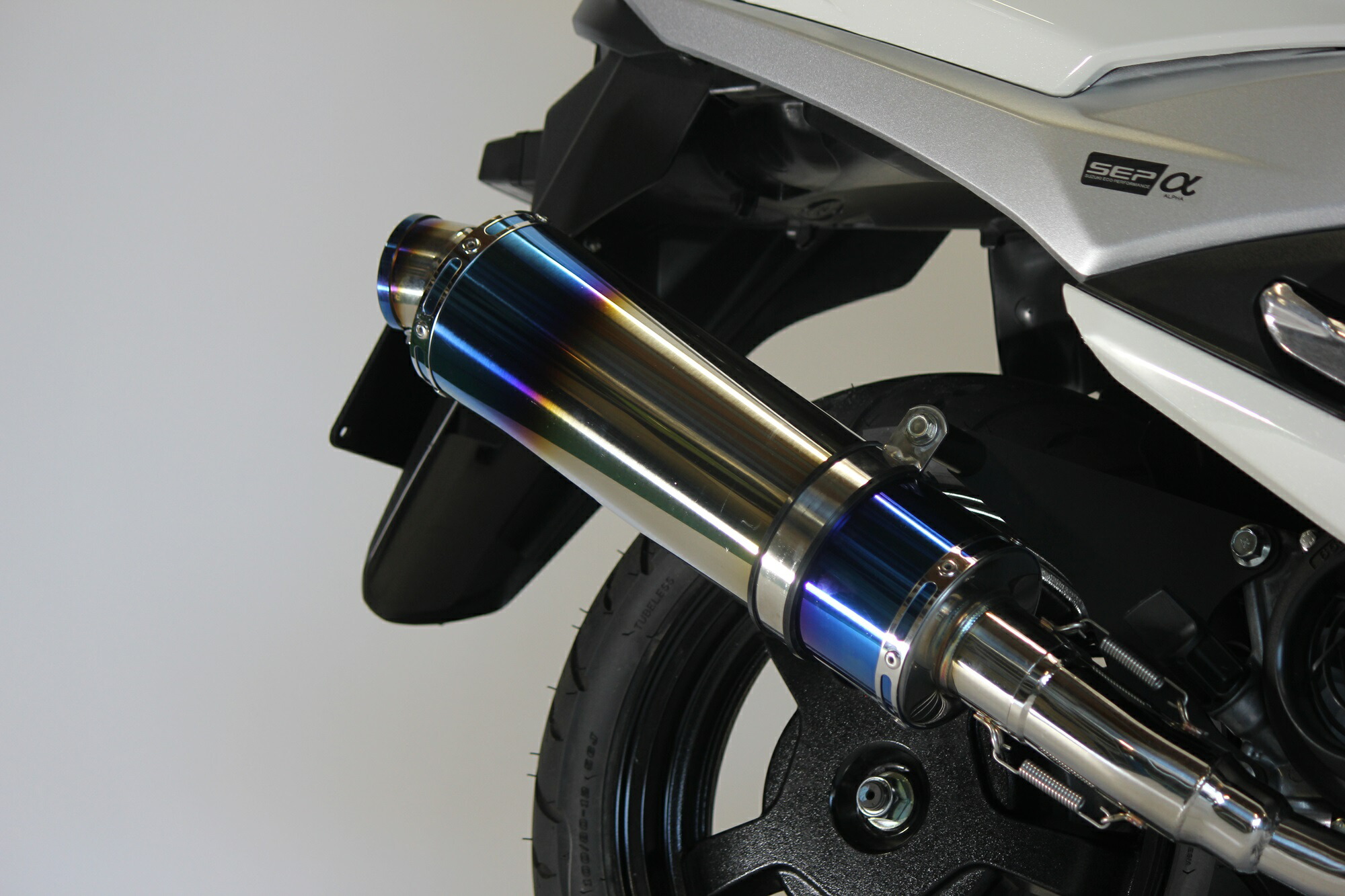 Realize 22Racing SUSバーグマン125 8BJ-EA23M バーグマンストリート125| 22Racing Ti|ステンレスマフラー（8BJ