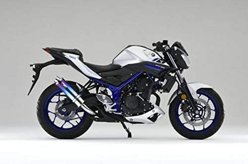 Realize MT-25 MT-03 バイクマフラー JBK-RG10J G401E EBL-RH07J H402E 2016年〜2017年モデル対応 Aria アリア チタン カールタイプ (TypeC) マフラー リアライズ ヤマハ バイク用品 バイク用 バイクパーツ カスタム パーツ ドレスアップ 交換 社外品 説明書付画像