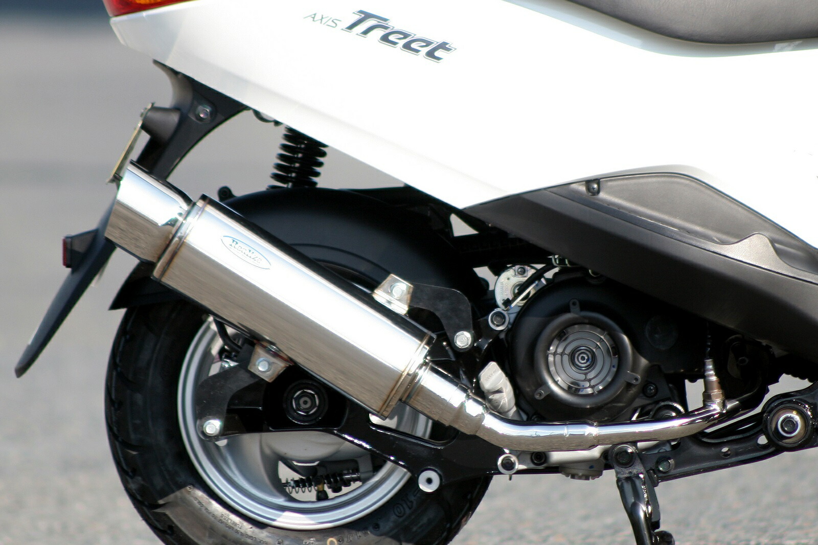 楽天市場】Realize アクシストリート バイクマフラー EBJ-SE53J