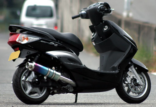 楽天市場】Realize シグナスX バイクマフラー BC-SE12J EBJ
